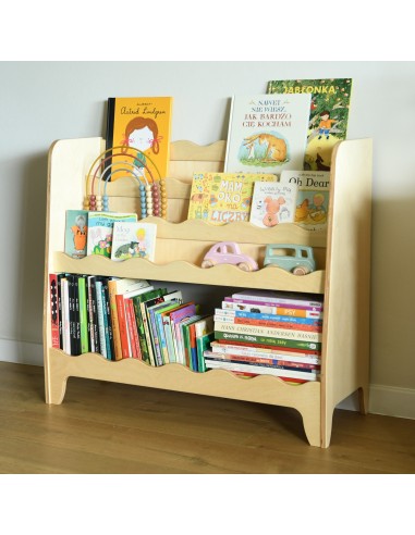 Étagère / bibliothèque en bois FSC • Dune