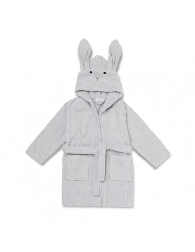 Peignoir tout doux lapin gris