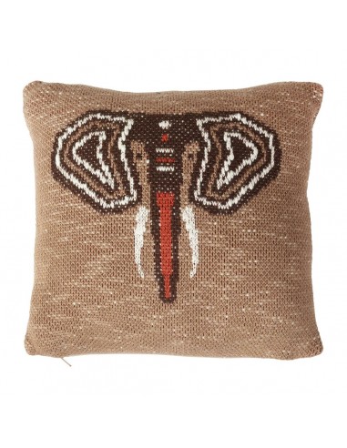 TRICOT COUSSIN- 30*30 CM - Elephant