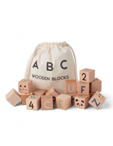 Abc Cubes en bois