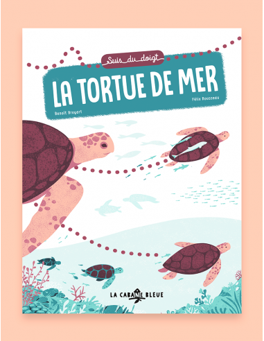 Suis moi du doigt - la tortue de mer