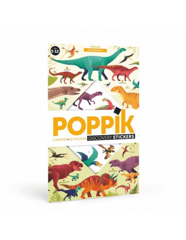 Puzzle en stickers - Dinosaure (5 à 12 ans)