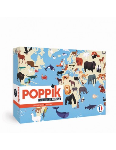 PUZZLE ÉDUCATIF 500 PIÈCES ANIMAUX