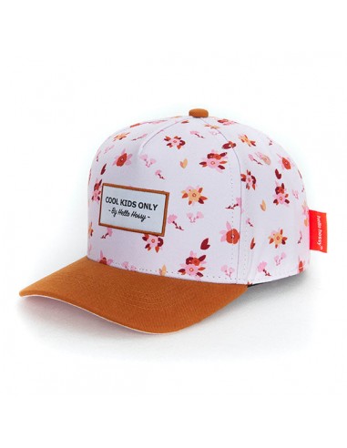 Casquette vintage flower -+6 ans (56CM)