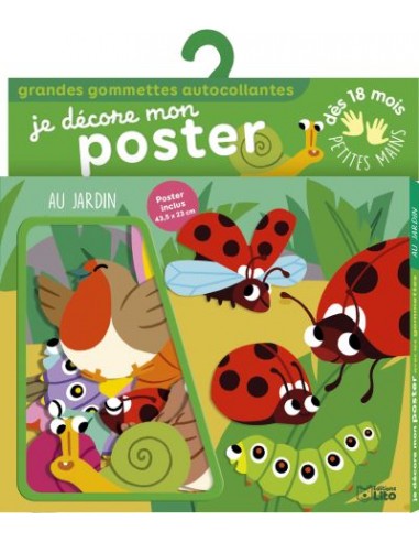 Je décore mon poster - le jardin