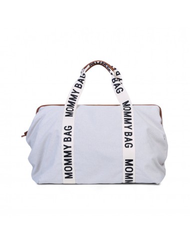 MOMMY BAG ® SAC A LANGER – SIGNATURE - TOILE - ECRU (liste de naissance Chloé & David)