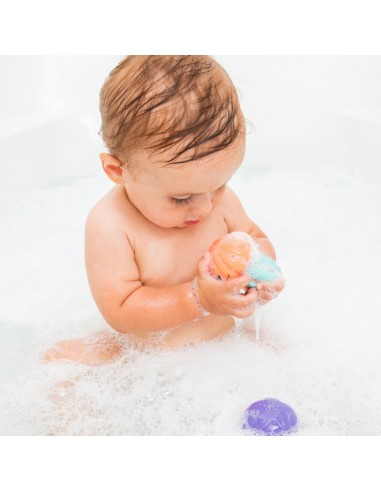 Méduse de bain scintillante (couleur aléatoire) ( liste de naissance Meghann et Steven )