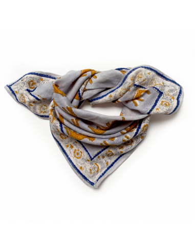 baby foulard Manika Bengal - Ciel