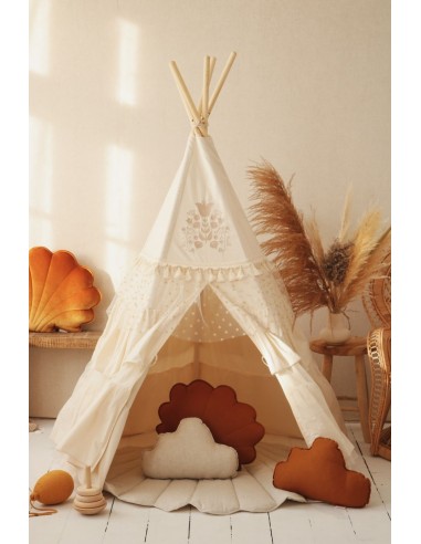 Teepee / Tipi à franges en coton