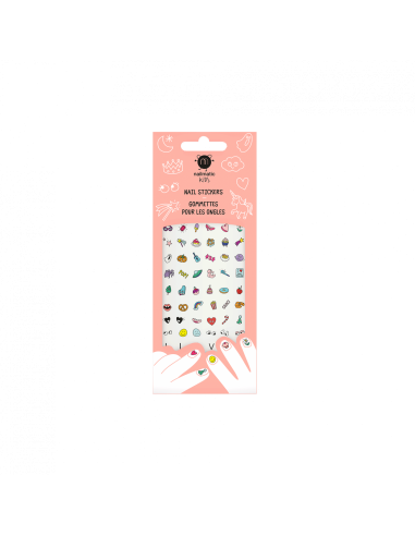 Magic nails : planche de 72 stickers pour ongles