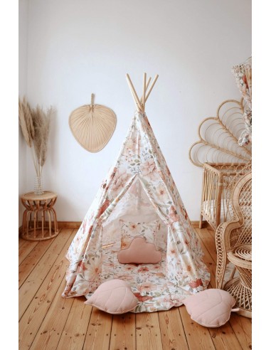 Teepee / Tipi en coton imprimé